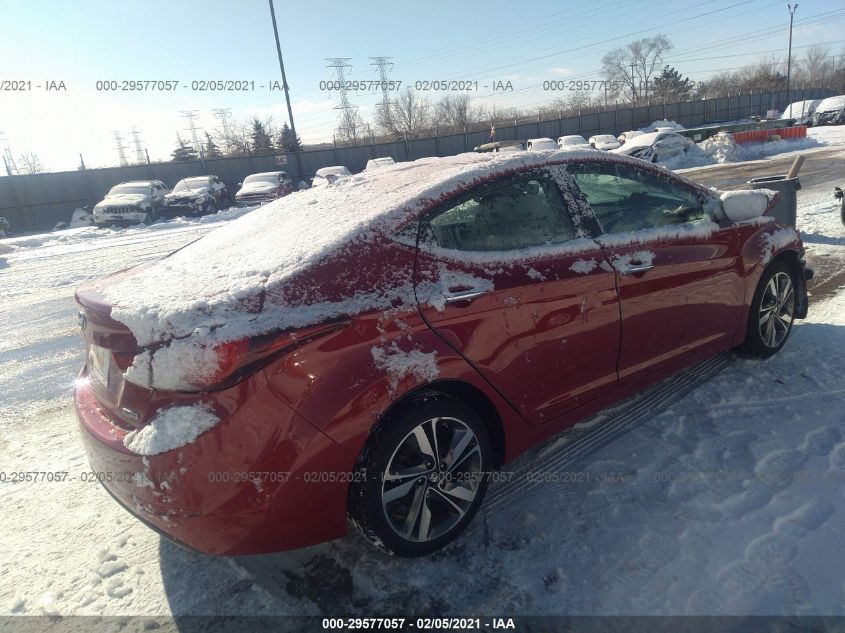 2015 HYUNDAI ELANTRA LIMITED KMHDH4AE5FU381403