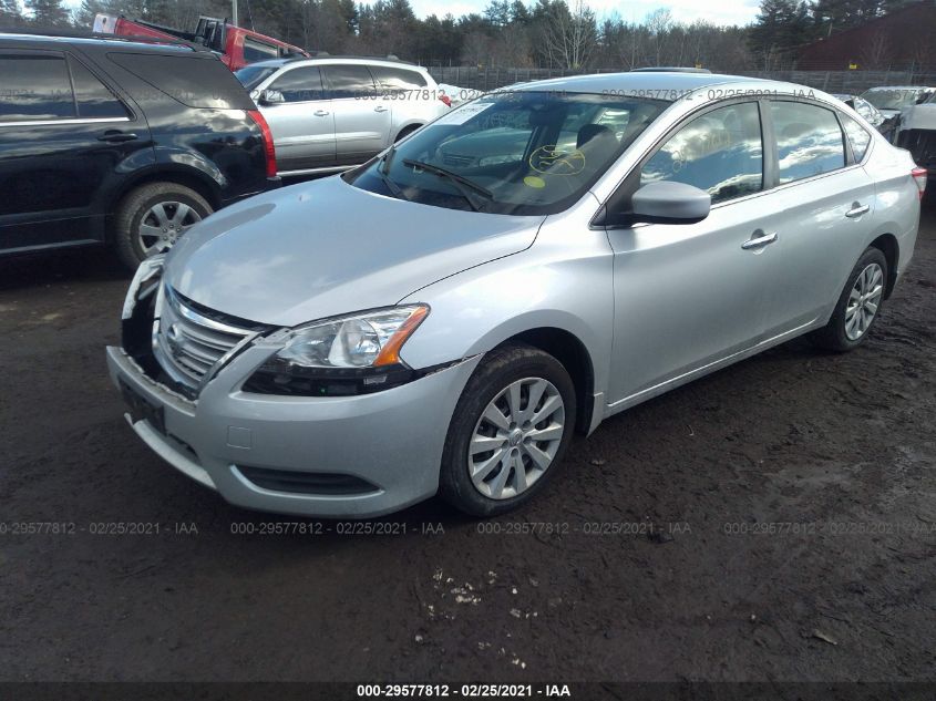 2014 NISSAN SENTRA SV 3N1AB7AP3EY286896