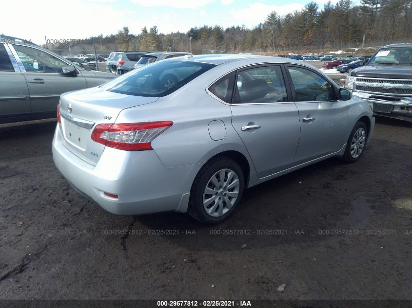 2014 NISSAN SENTRA SV 3N1AB7AP3EY286896
