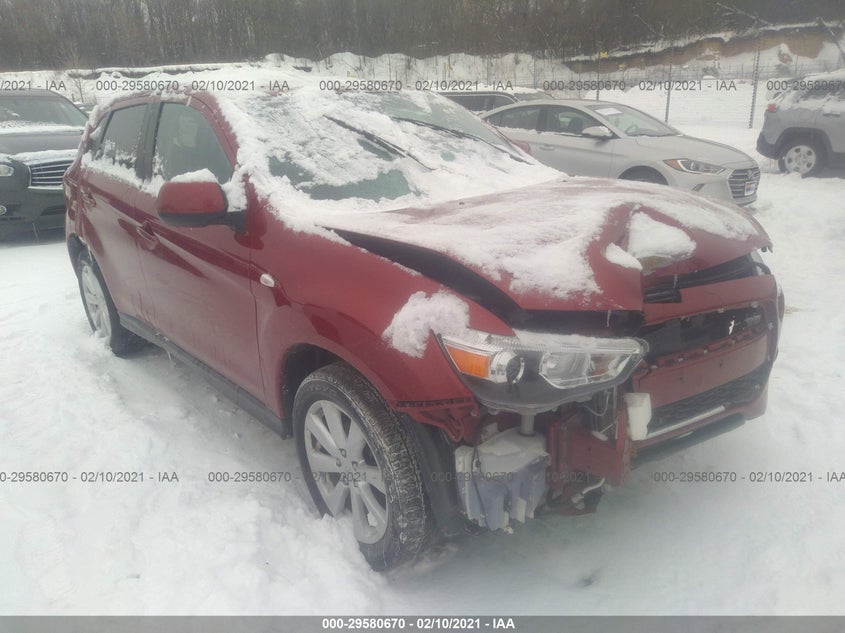4A4AR3AU9DE009844 MITSUBISHI OUTLANDER SPORT Photo 1
