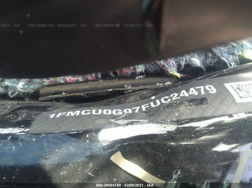 2015 FORD ESCAPE SE 1FMCU0G97FUC24479