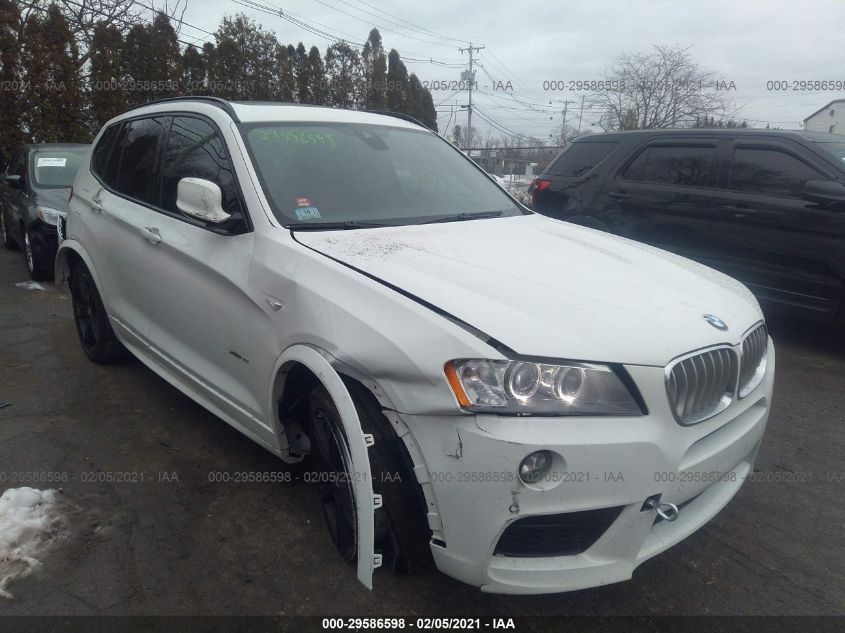 2013 BMW X3 XDRIVE35I 5UXWX7C55DL982598