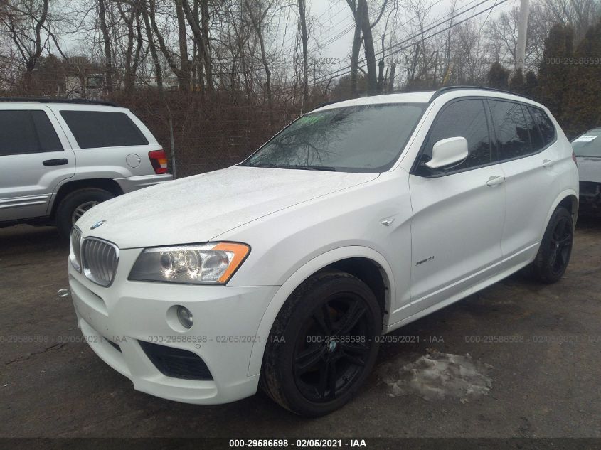 2013 BMW X3 XDRIVE35I 5UXWX7C55DL982598