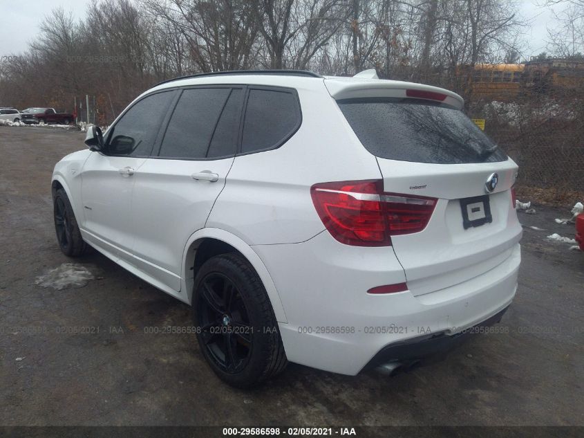 2013 BMW X3 XDRIVE35I 5UXWX7C55DL982598