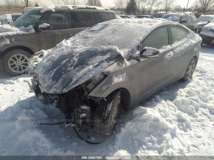 2013 HYUNDAI ELANTRA LIMITED KMHDH4AE3DU712525