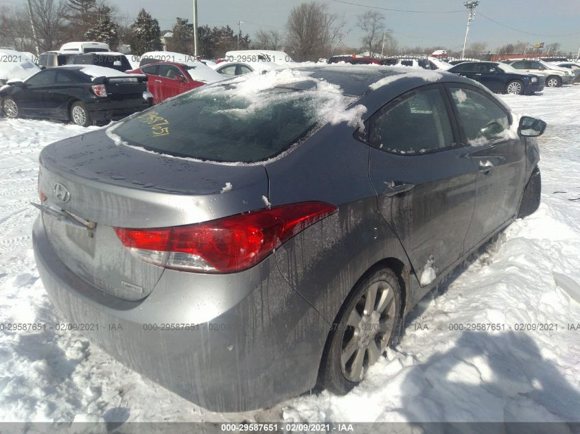 2013 HYUNDAI ELANTRA LIMITED KMHDH4AE3DU712525