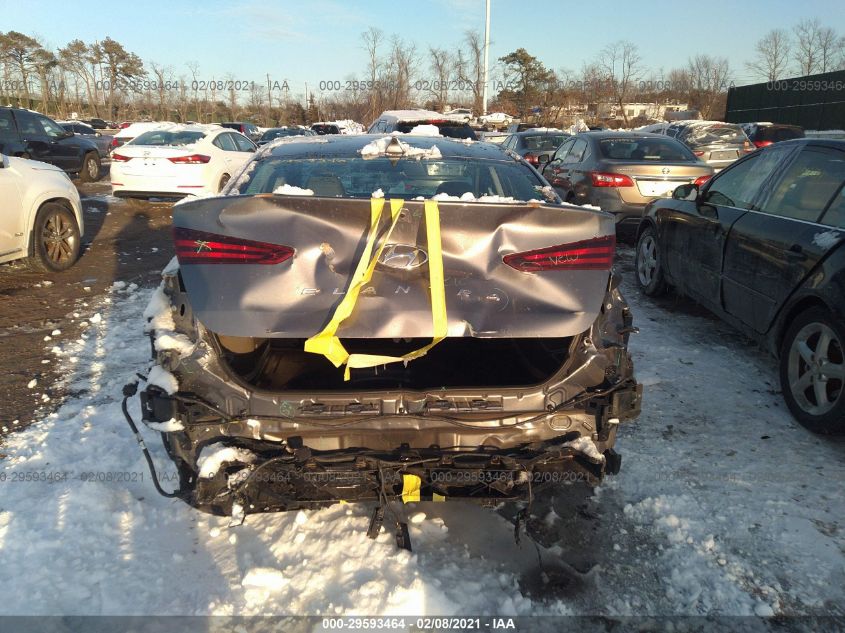 2020 HYUNDAI ELANTRA SEL 5NPD84LF2LH545416