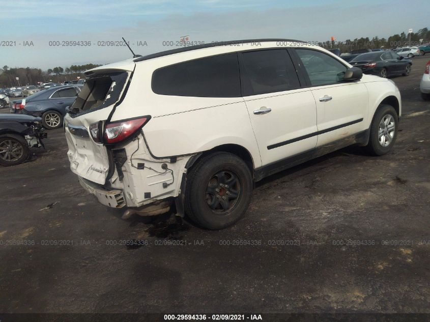 2014 CHEVROLET TRAVERSE LS 1GNKRFEDXEJ187141