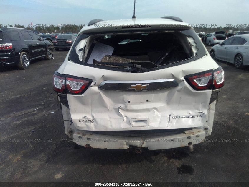 2014 CHEVROLET TRAVERSE LS 1GNKRFEDXEJ187141