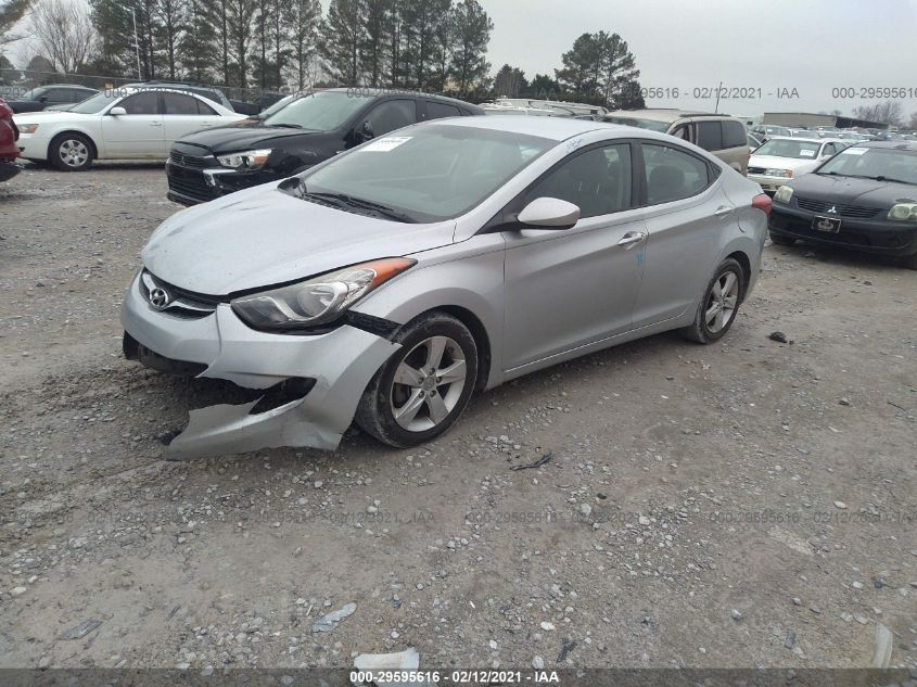 2013 HYUNDAI ELANTRA GLS 5NPDH4AE7DH351556