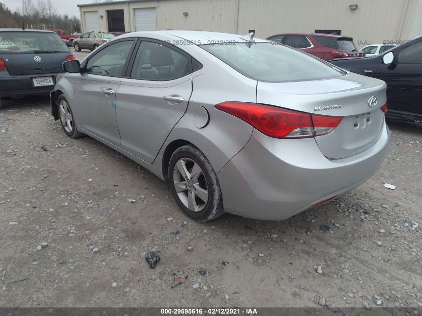 2013 HYUNDAI ELANTRA GLS 5NPDH4AE7DH351556