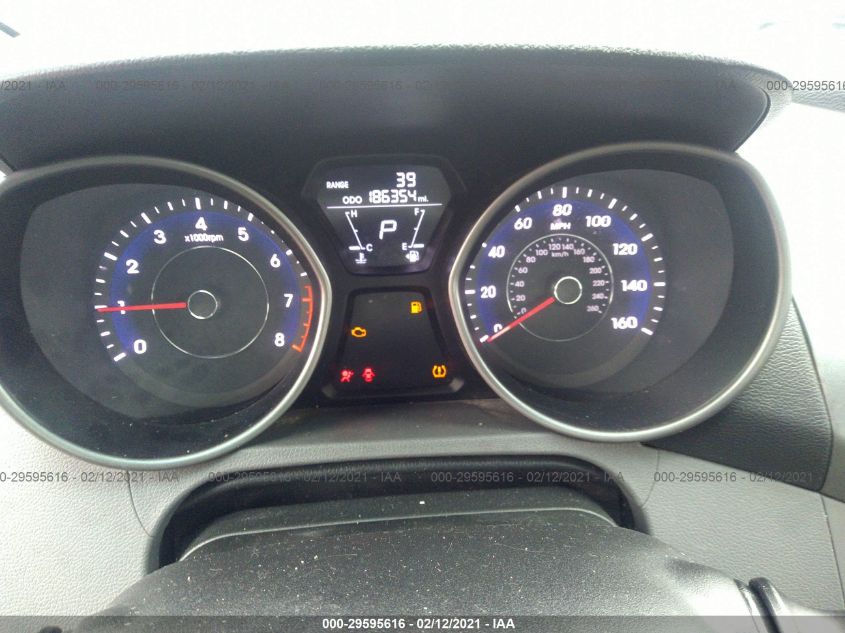 2013 HYUNDAI ELANTRA GLS 5NPDH4AE7DH351556