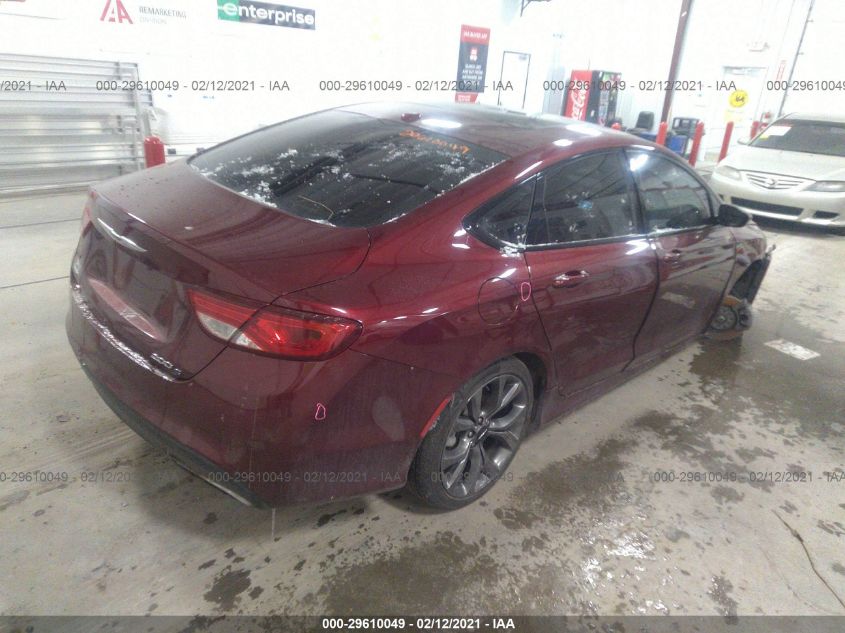 2015 CHRYSLER 200 S 1C3CCCBB8FN715435