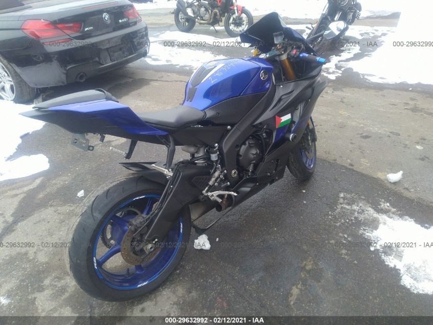 2019 YAMAHA YZFR6 JYARJ28E7KA004071