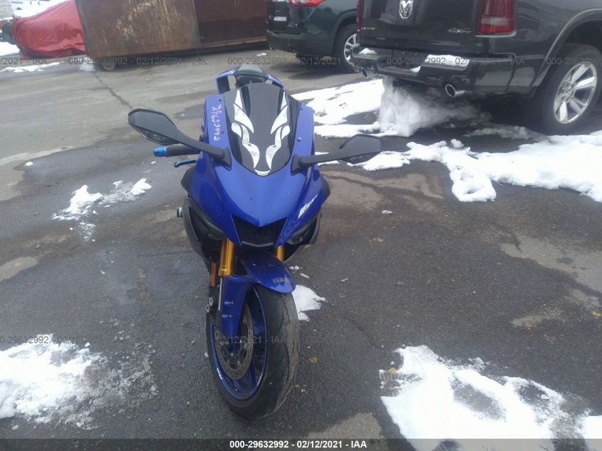 2019 YAMAHA YZFR6 JYARJ28E7KA004071