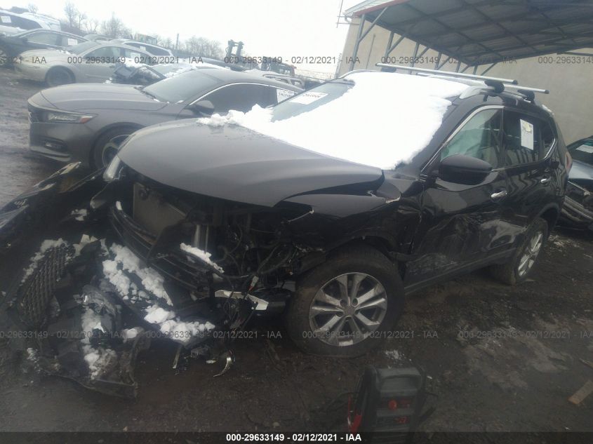 2016 NISSAN ROGUE SV KNMAT2MV0GP696177