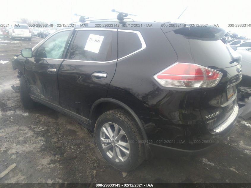 2016 NISSAN ROGUE SV KNMAT2MV0GP696177