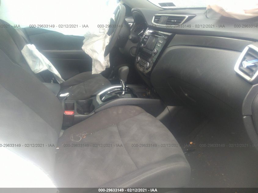 2016 NISSAN ROGUE SV KNMAT2MV0GP696177