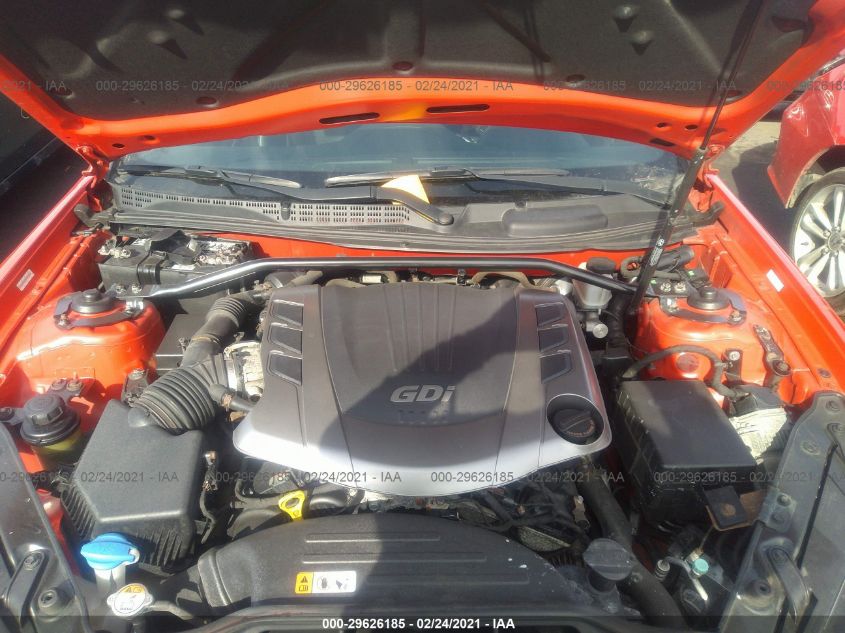 2013 HYUNDAI GENESIS COUPE 3.8 TRACK KMHHU6KJ7DU096803