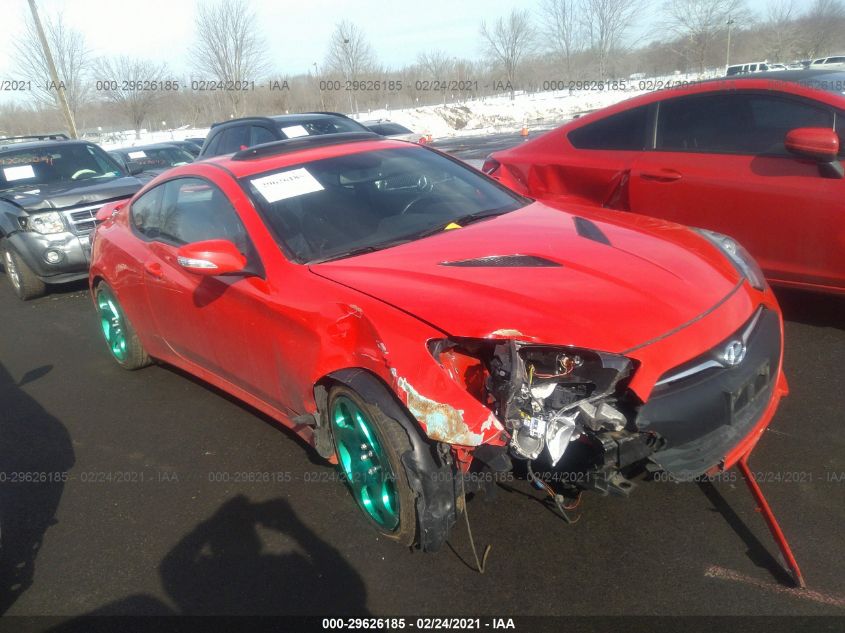 2013 HYUNDAI GENESIS COUPE 3.8 TRACK KMHHU6KJ7DU096803