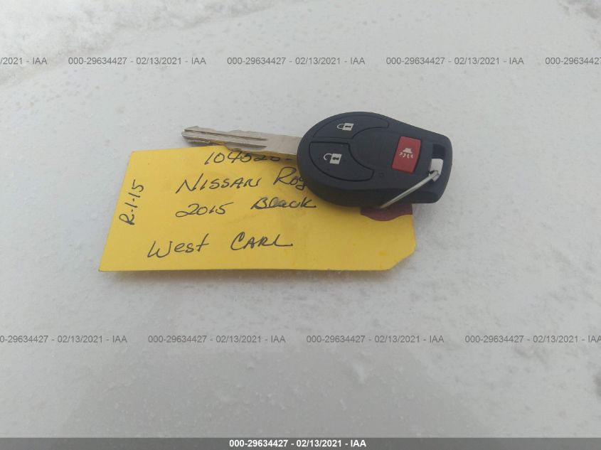 2015 NISSAN ROGUE SELECT S JN8AS5MV8FW258987