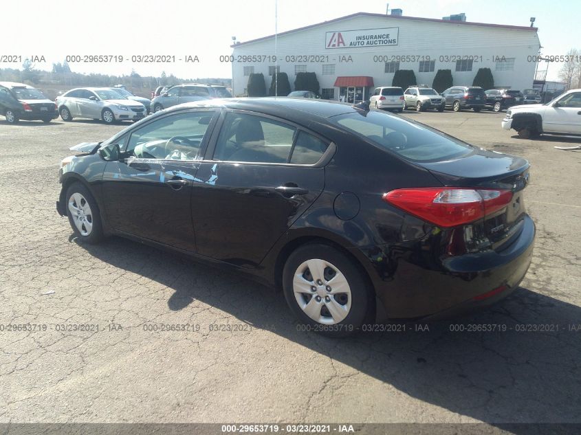 2015 KIA FORTE LX KNAFX4A62F5280206