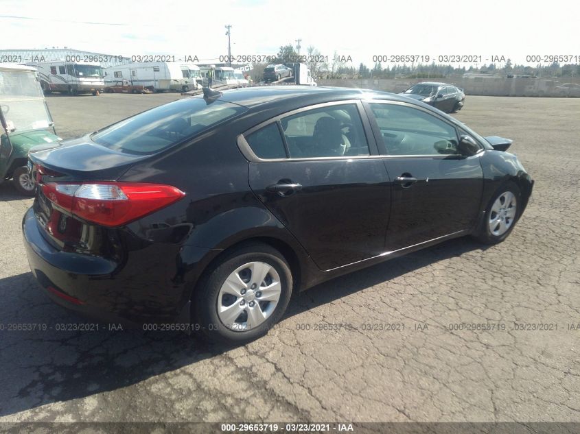 2015 KIA FORTE LX KNAFX4A62F5280206