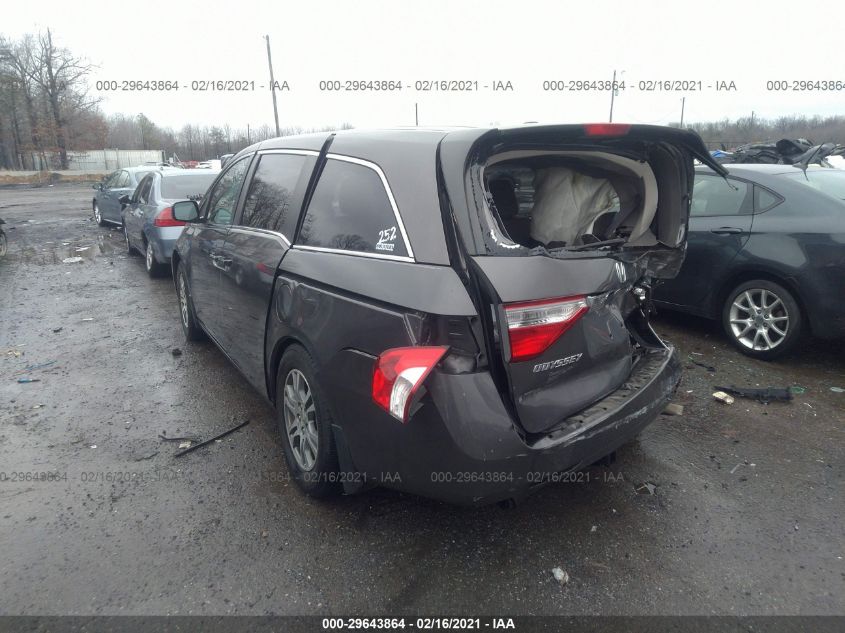 2013 HONDA ODYSSEY EX-L 5FNRL5H69DB091023