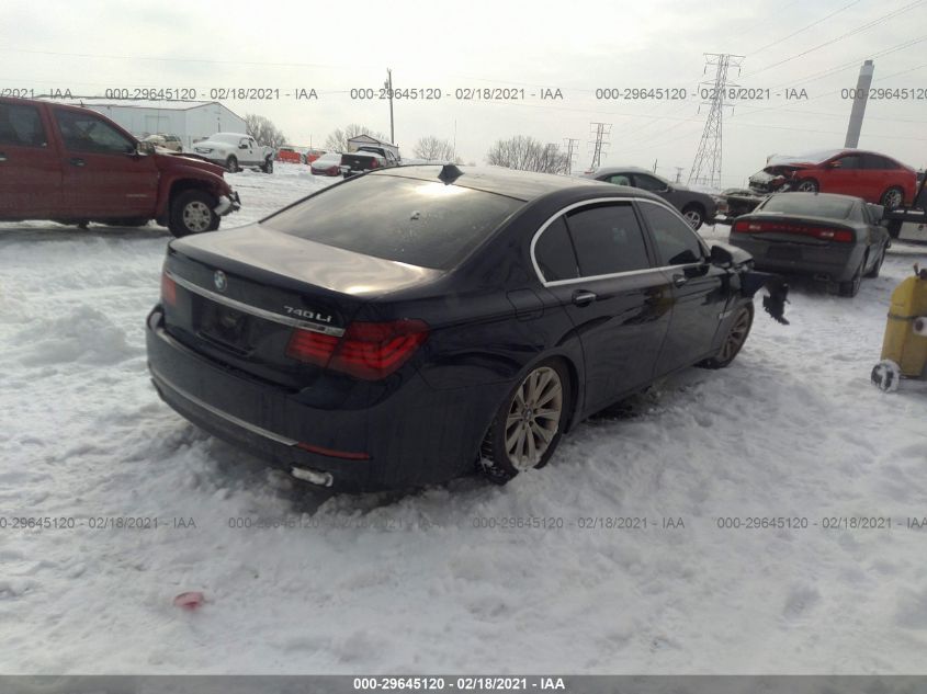 2013 BMW 7 SERIES 740LI XDRIVE WBAYF4C54DD127362