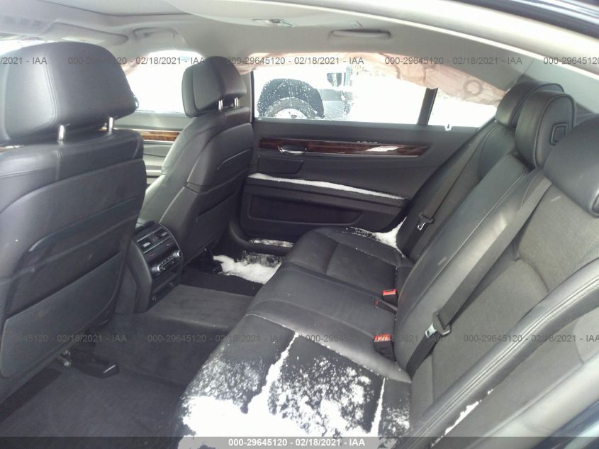 2013 BMW 7 SERIES 740LI XDRIVE WBAYF4C54DD127362