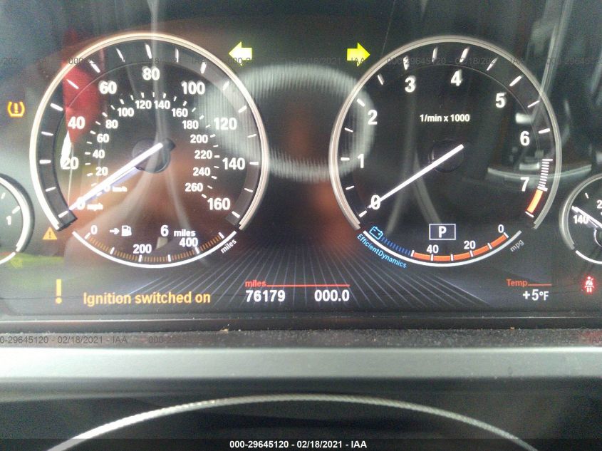 2013 BMW 7 SERIES 740LI XDRIVE WBAYF4C54DD127362