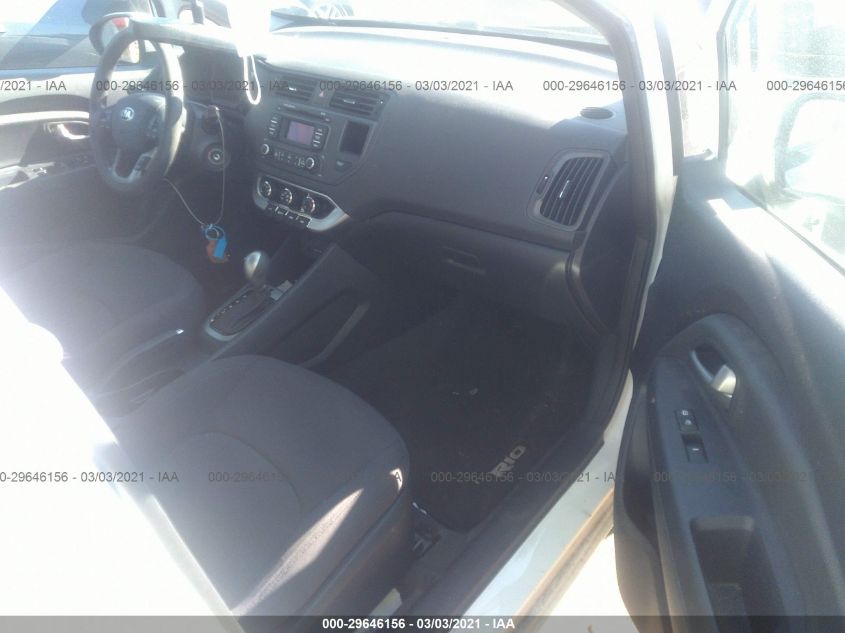 2015 KIA RIO EX KNADN5A31F6445634