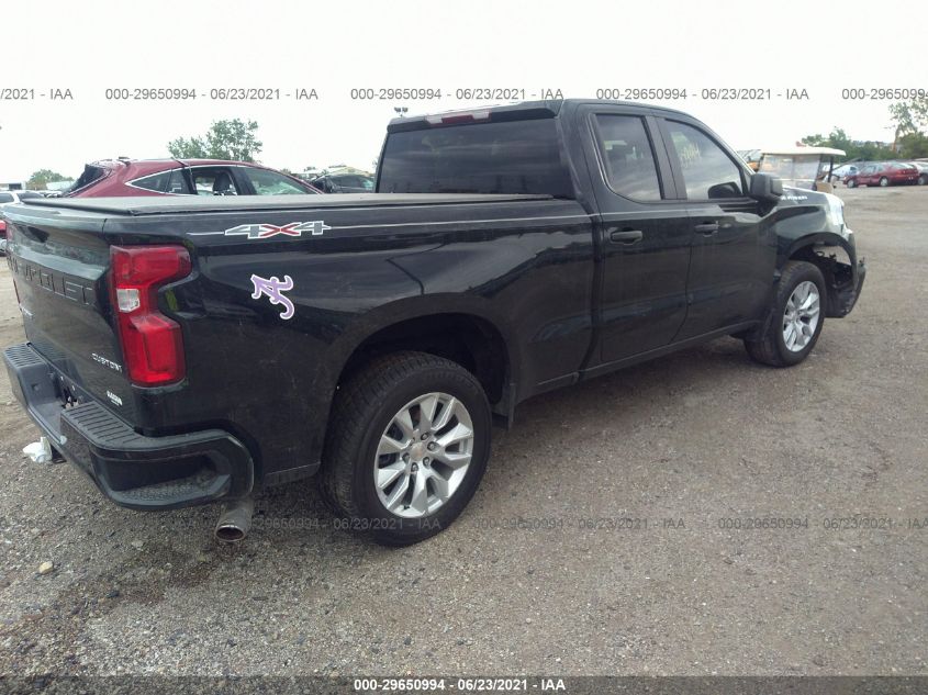 2019 CHEVROLET SILVERADO 1500 CUSTOM 1GCRYBEH5KZ385175