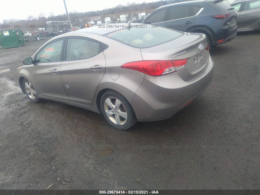 2013 HYUNDAI ELANTRA GLS 5NPDH4AE0DH369333