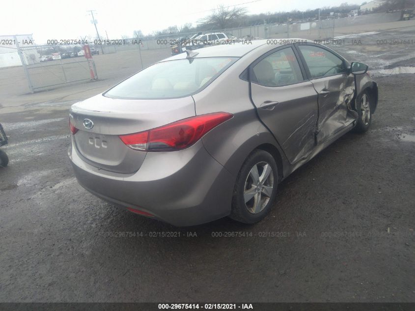2013 HYUNDAI ELANTRA GLS 5NPDH4AE0DH369333