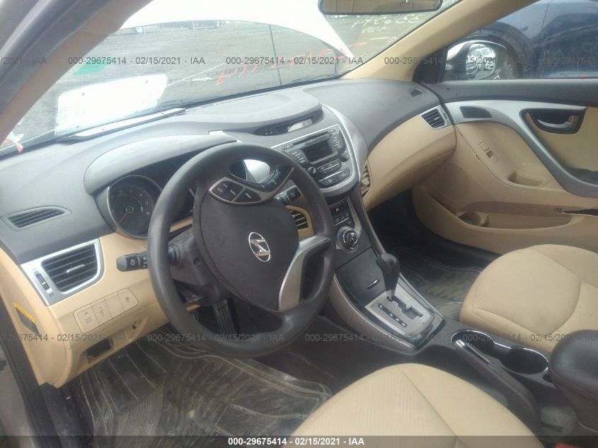 2013 HYUNDAI ELANTRA GLS 5NPDH4AE0DH369333