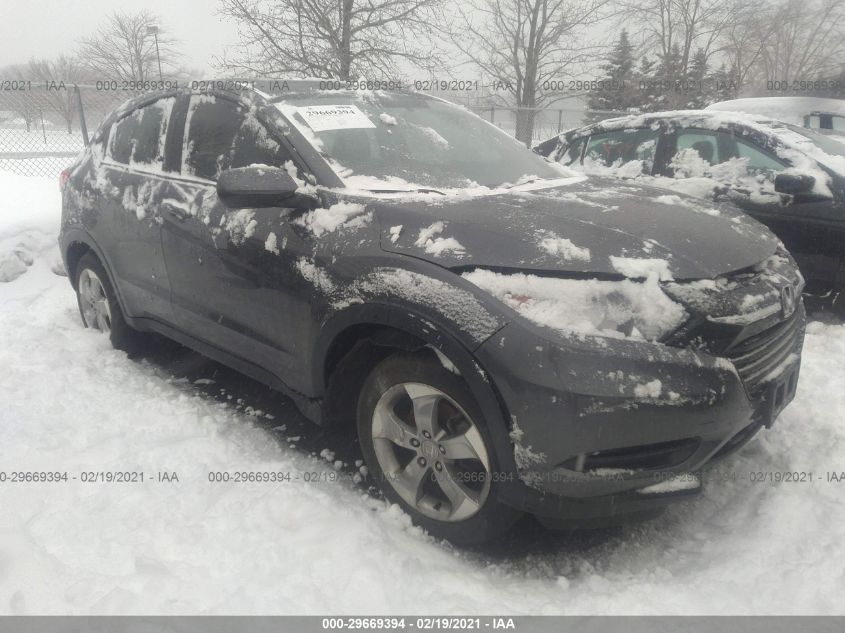 2016 HONDA HR-V LX 3CZRU6H39GM764475