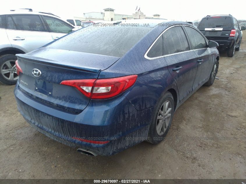 2015 HYUNDAI SONATA 2.4L 5NPE24AF9FH169424