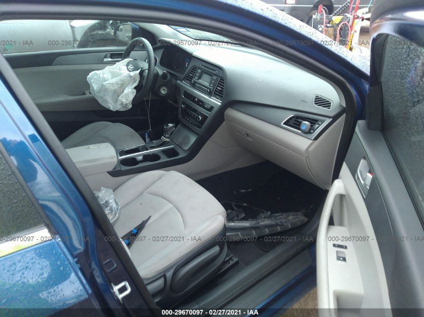 2015 HYUNDAI SONATA 2.4L 5NPE24AF9FH169424