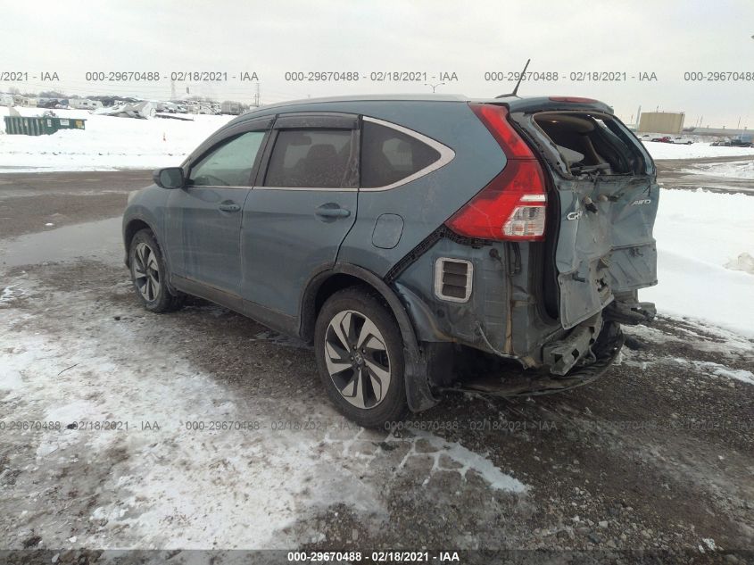2016 HONDA CR-V TOURING 5J6RM4H96GL079554