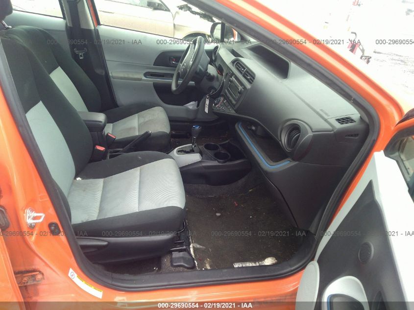 2013 TOYOTA PRIUS C ONE/TWO/THREE/FOUR JTDKDTB31D1051710