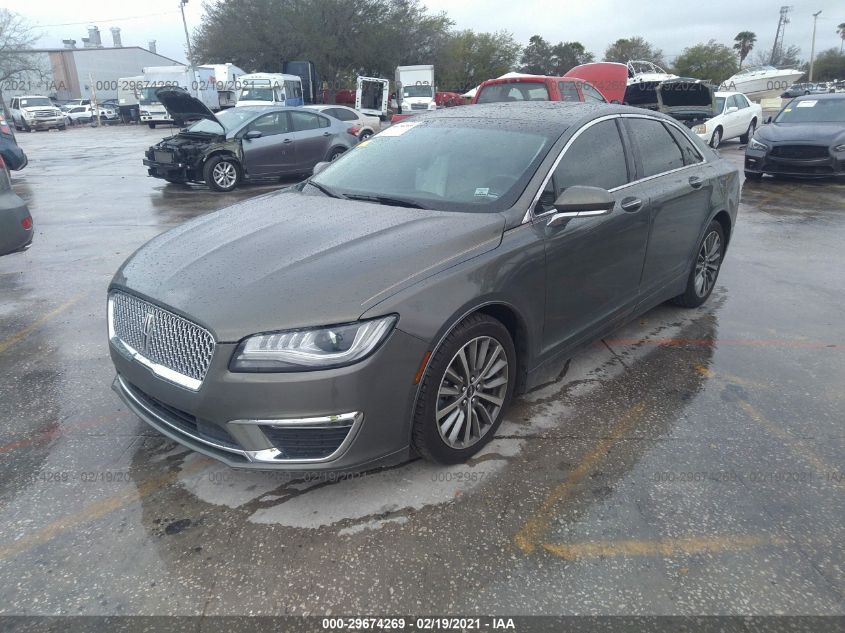 2017 LINCOLN MKZ SELECT 3LN6L5C96HR609349
