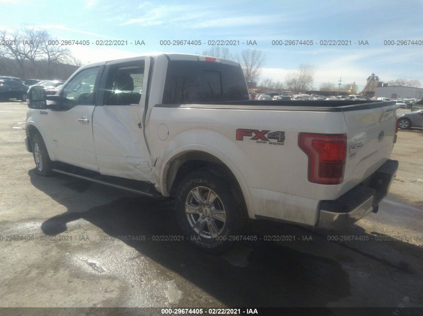 2015 FORD F-150 LARIAT 1FTEW1EG2FFC22223