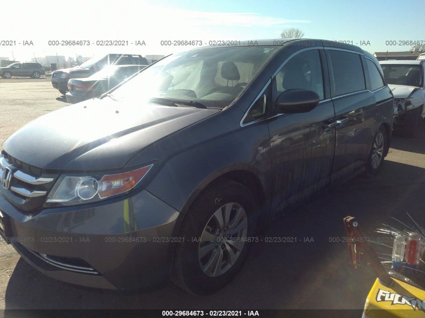 5FNRL5H68HB021454 2017 HONDA ODYSSEY - Image 2