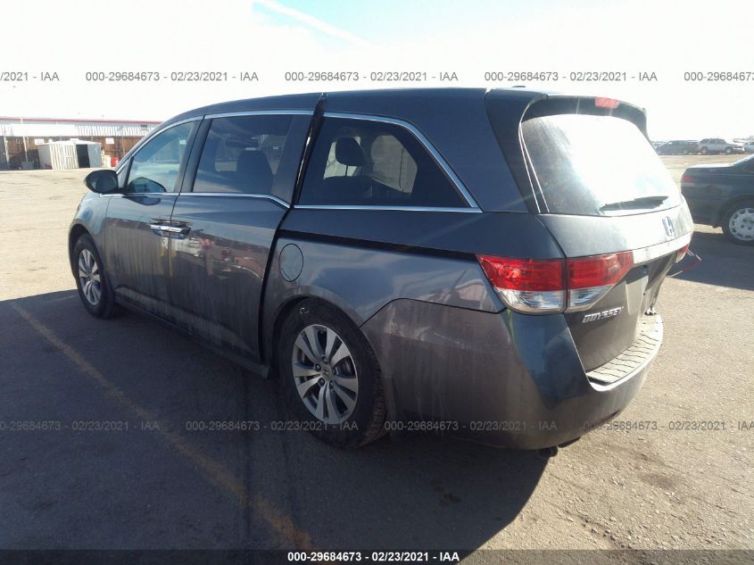 5FNRL5H68HB021454 2017 HONDA ODYSSEY, photo no. 3