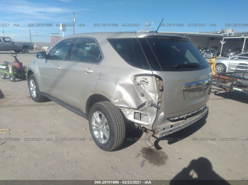 2015 CHEVROLET EQUINOX LS 2GNALAEKXF6190702