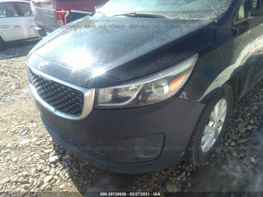 2015 KIA SEDONA LX KNDMB5C16F6027688