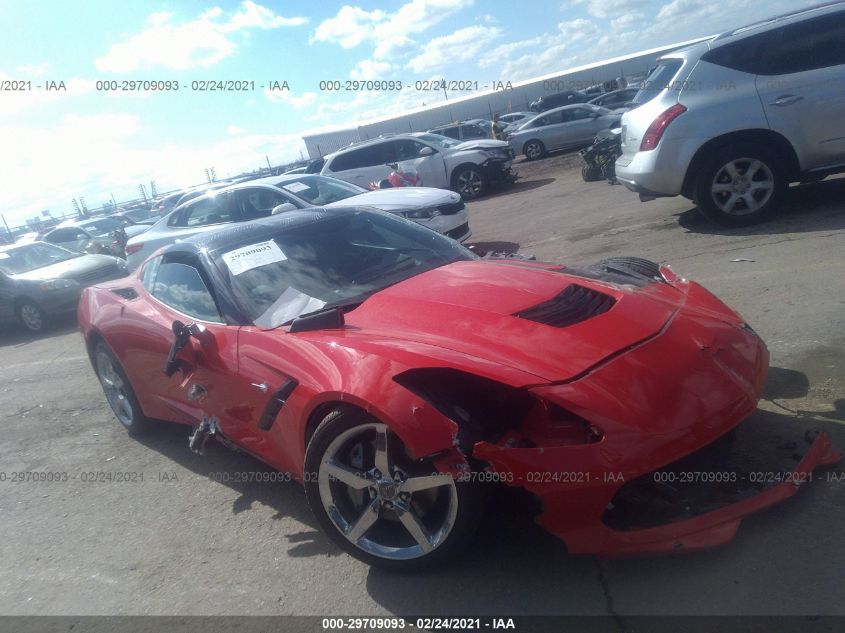 2014 CHEVROLET CORVETTE STINGRAY 3LT 1G1YF2D75E5124143