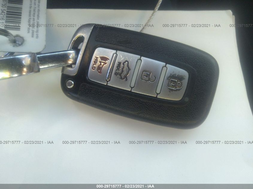 2014 HYUNDAI AZERA KMHFG4JG9EA347378