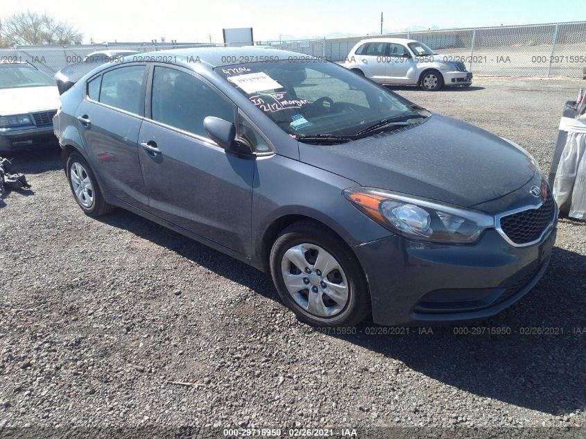 KNAFK4A65G5599163 KIA FORTE Photo 1